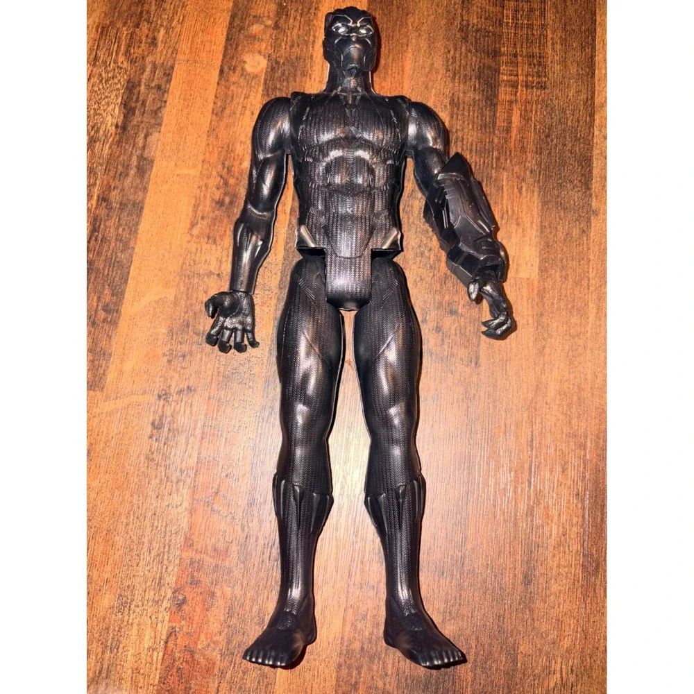 Marvel Black Panther Titan Hero Series 12‎ Inch Action Figure Black Suit